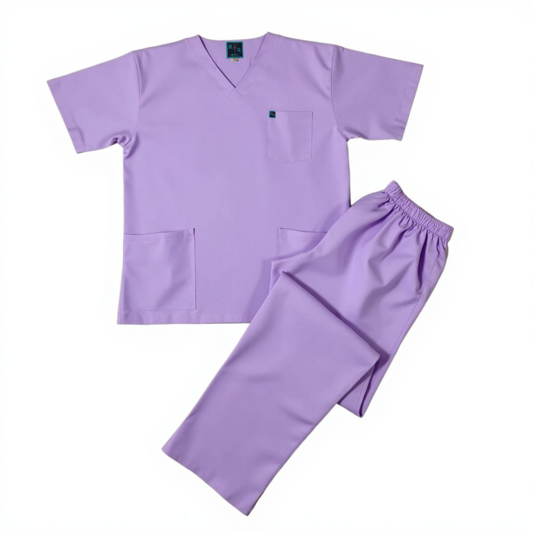 Lilac Surgical Scrubs Set